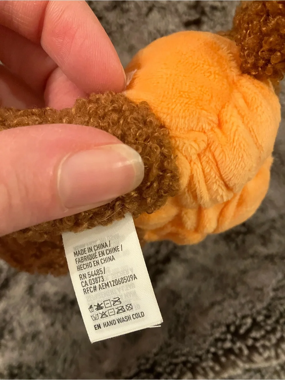 Sold American Eagle pumpkin teddy bear 🧸 bag charm
